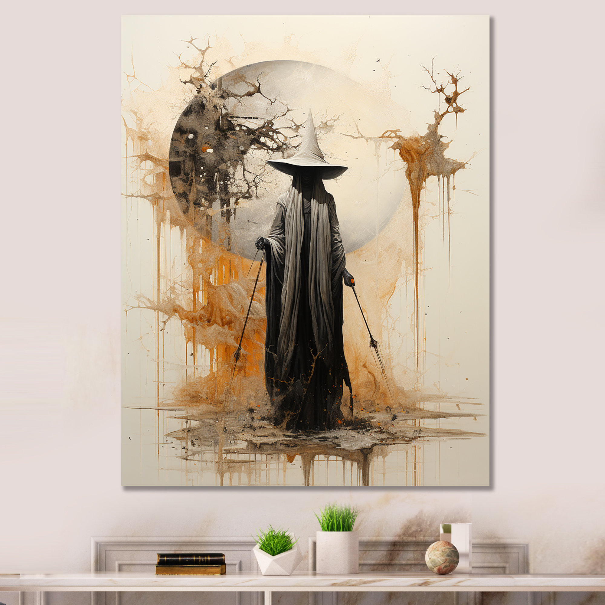 Winston Porter Minimalism Witches IV - Print | Wayfair